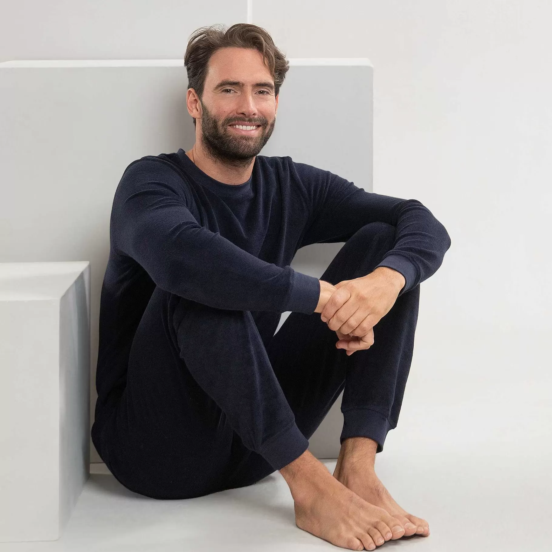 LIVING CRAFTS Bjorn - Terry Pyjamas^Men Homewear