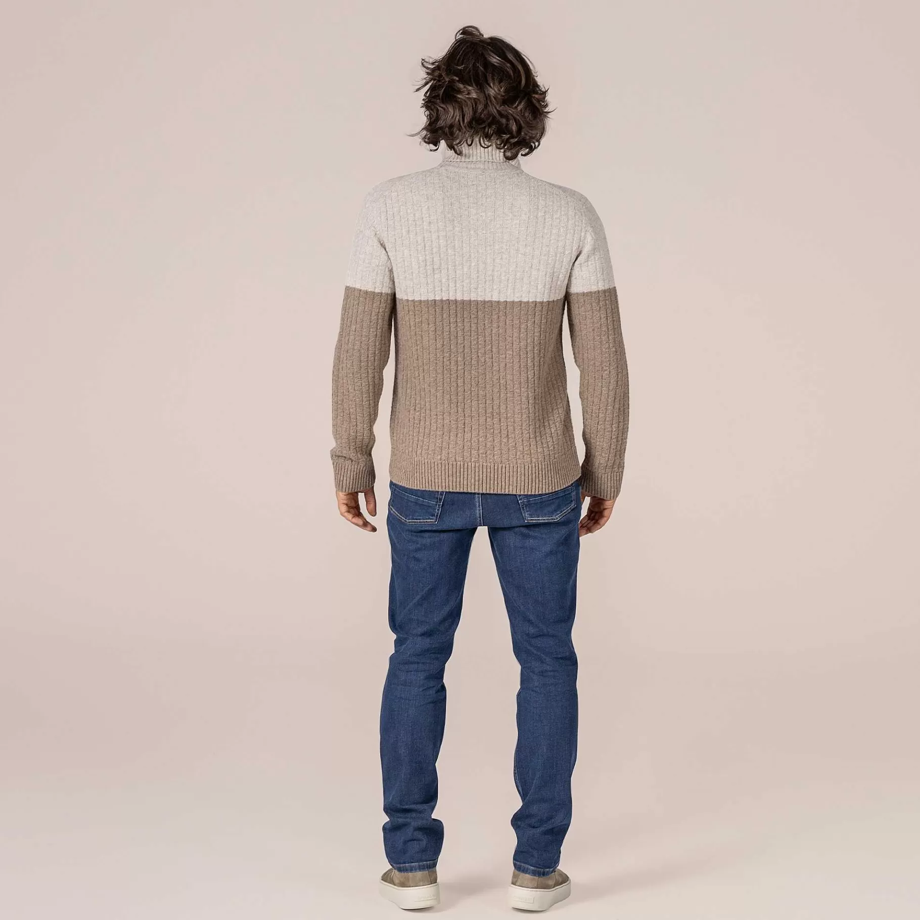 LIVING CRAFTS Patrizio - Turtleneck-Sweater^Men Knitwear & Sweatshirts