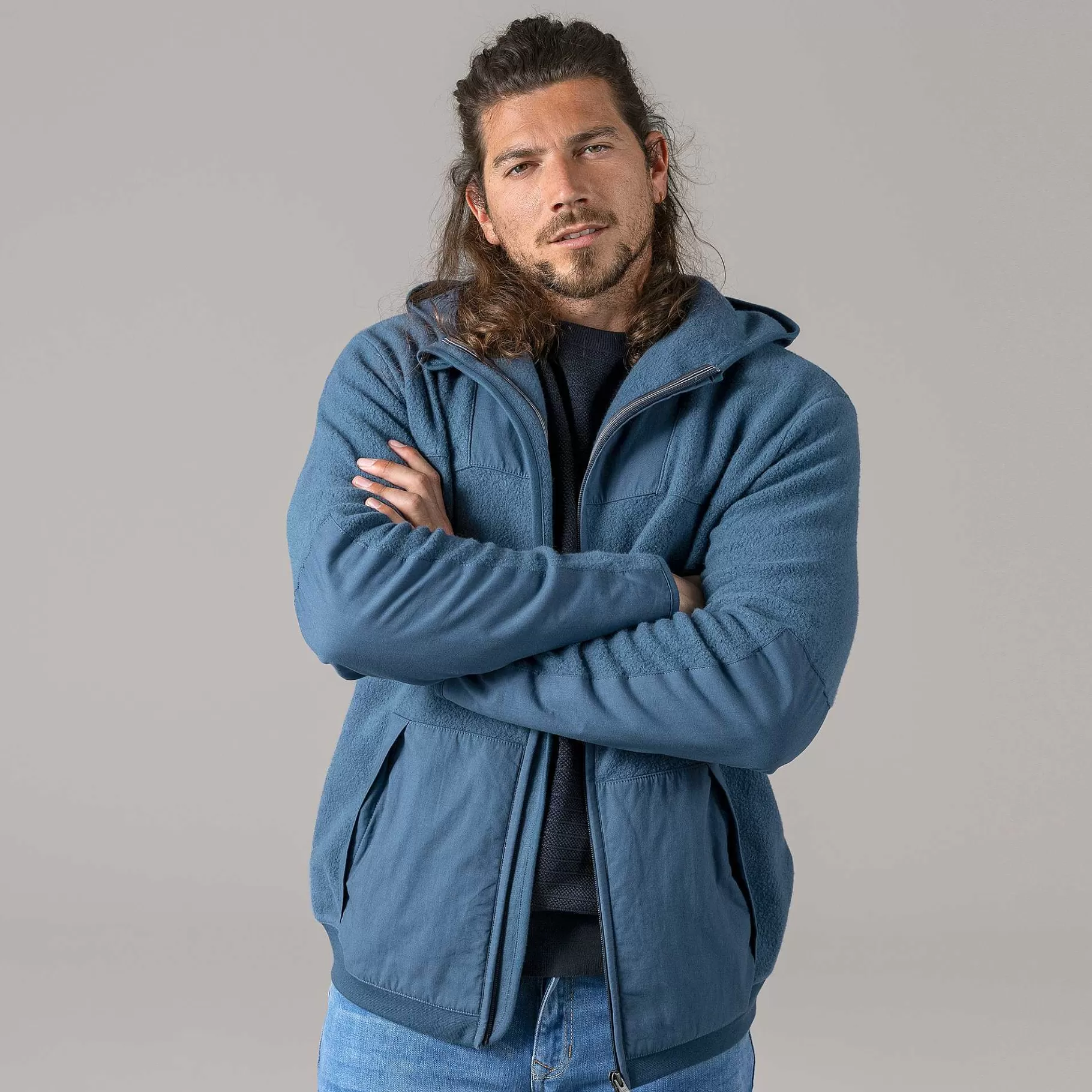 LIVING CRAFTS Petter - Fleece Jacket^Men Cardigans & Jackets